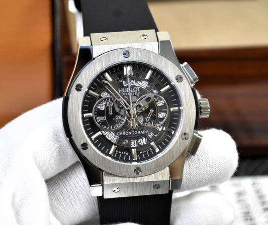 High Quality Luxury Branded Watch - Skeleton Style