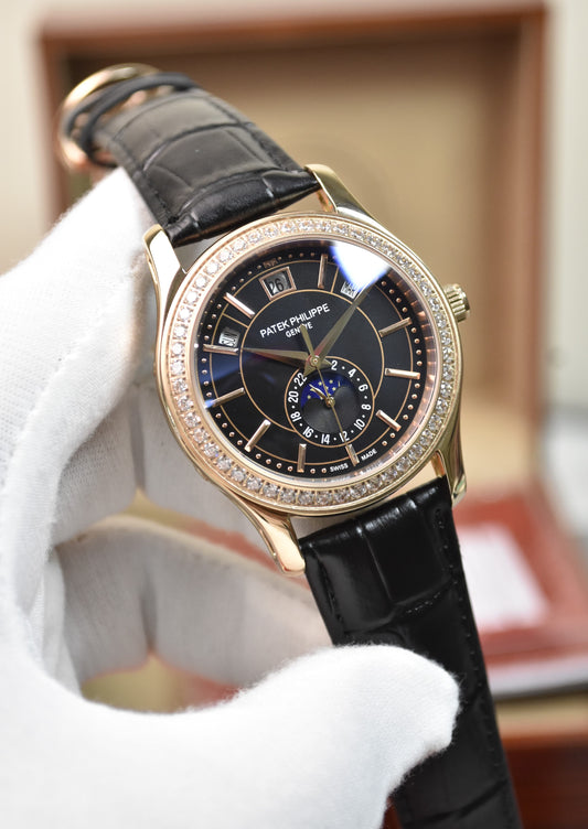 High Quality Luxury Branded Watch - Zarcoon Bezel