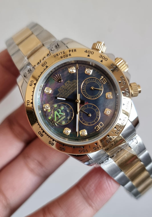 High Quality Luxury Branded Watch -Silver and Gold