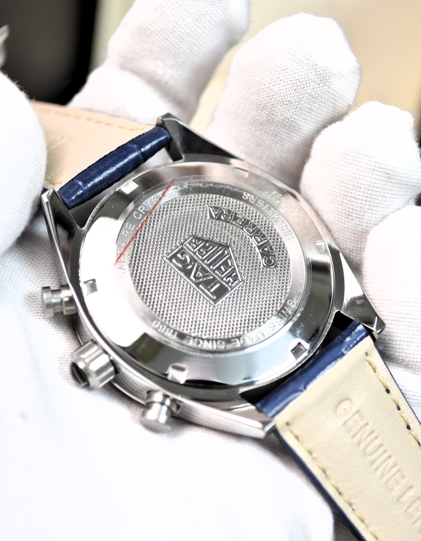 High Quality Luxury Branded Watch - Blue Dail