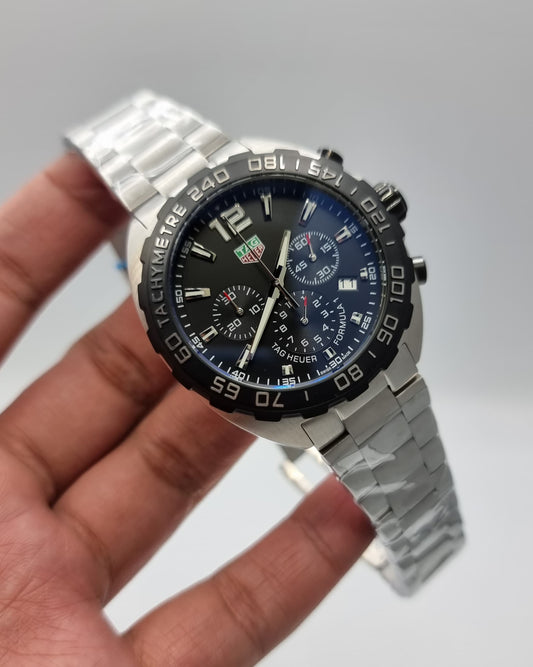 High Quality Luxury Branded Watch - Silver
