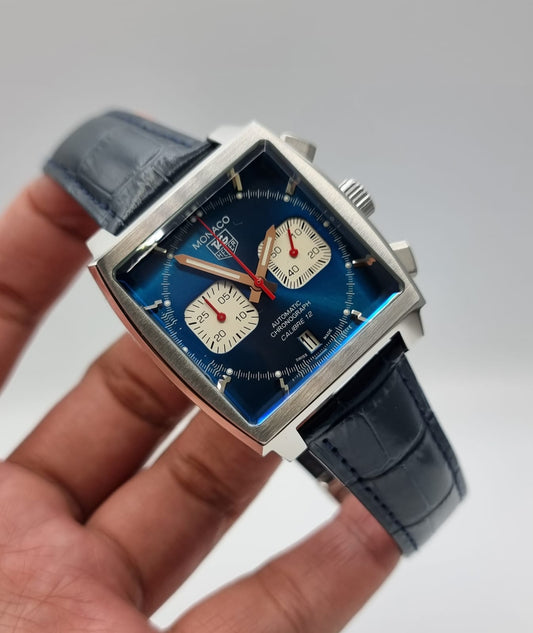 High Quality Luxury Branded Watch - Blue Dail