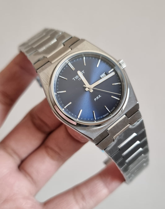 High Quality Luxury Branded Watch - Dark Blue Dail